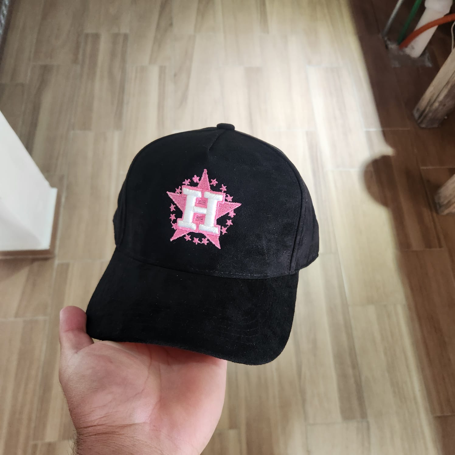 JUNIOR H DANDY HATS TOTAL GAMUZA BLACK WAYCAP