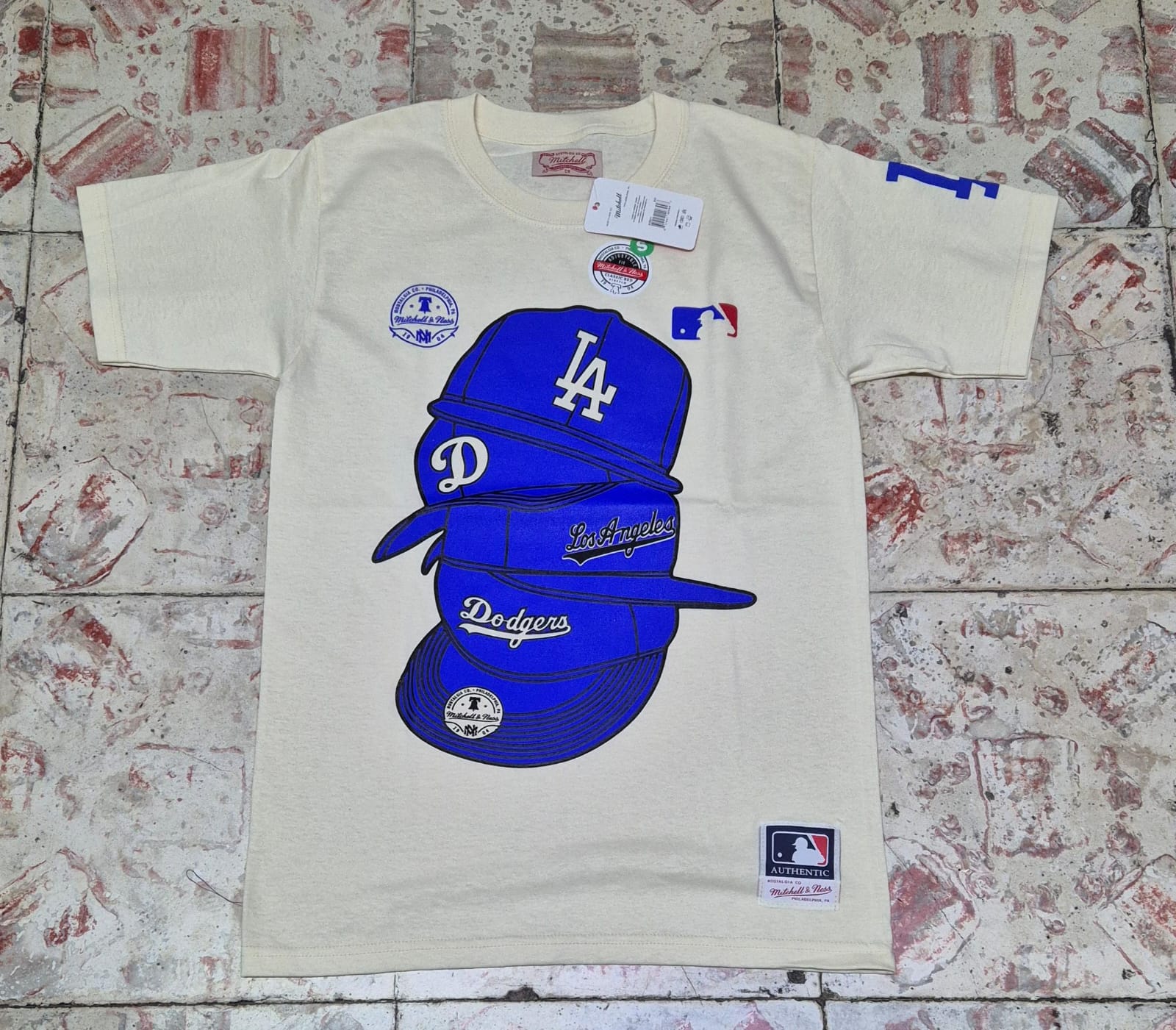 DODGERS GORRAS BEIGE