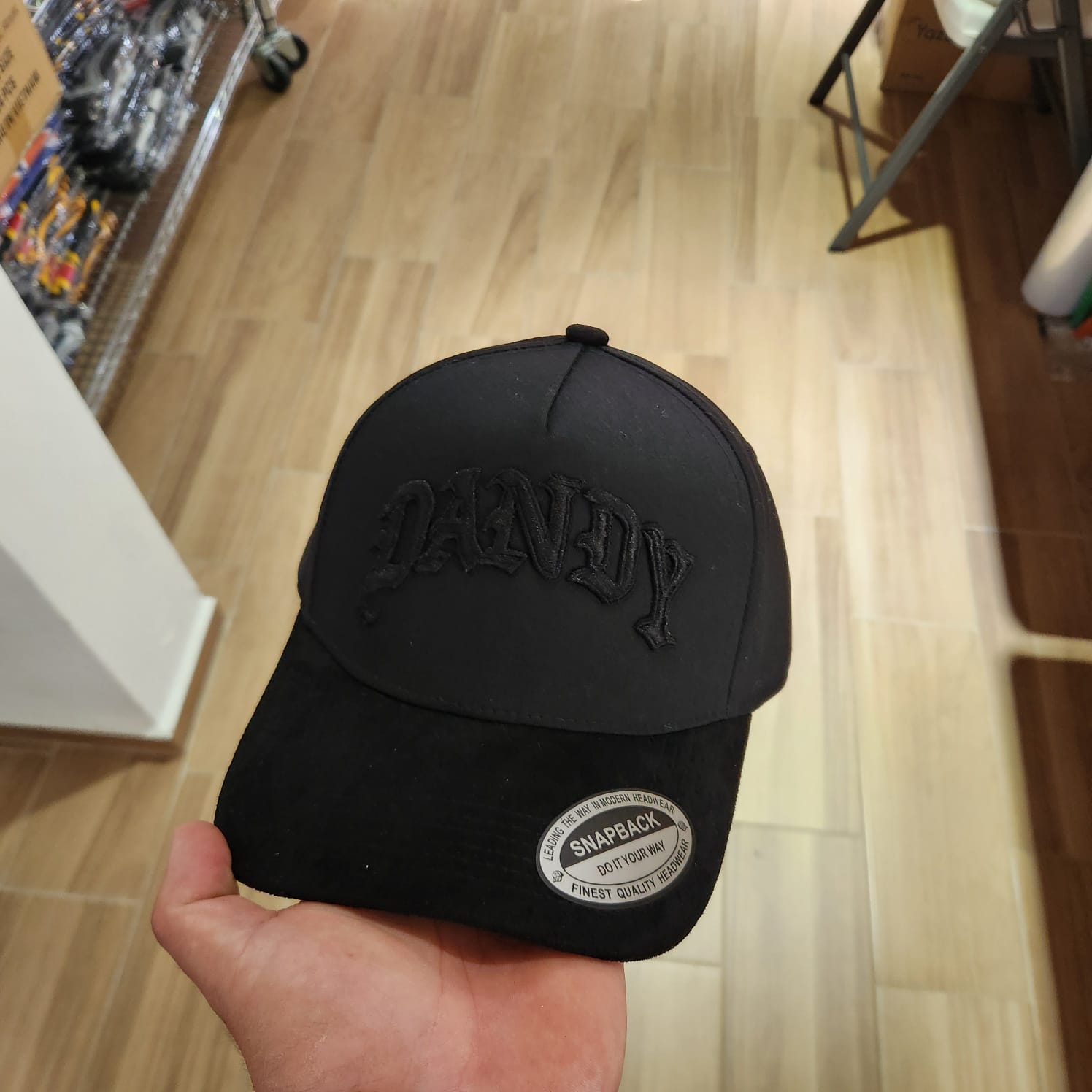 DANDY GOTICO BLACK VICERA GAMUZA NEGRA WAYCAP