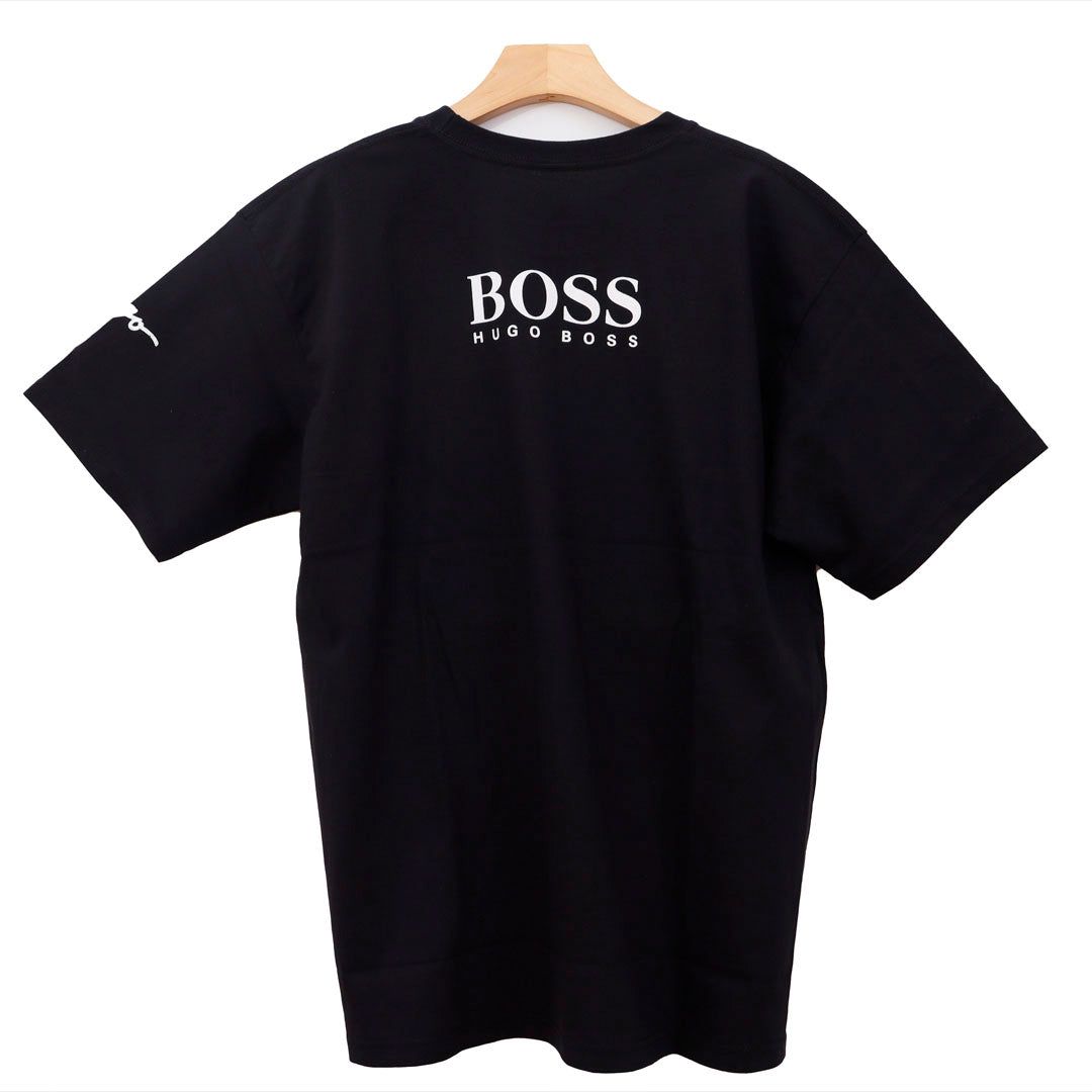 HUGO BOSS LETRAS VERDES CONTORNO BLANCO