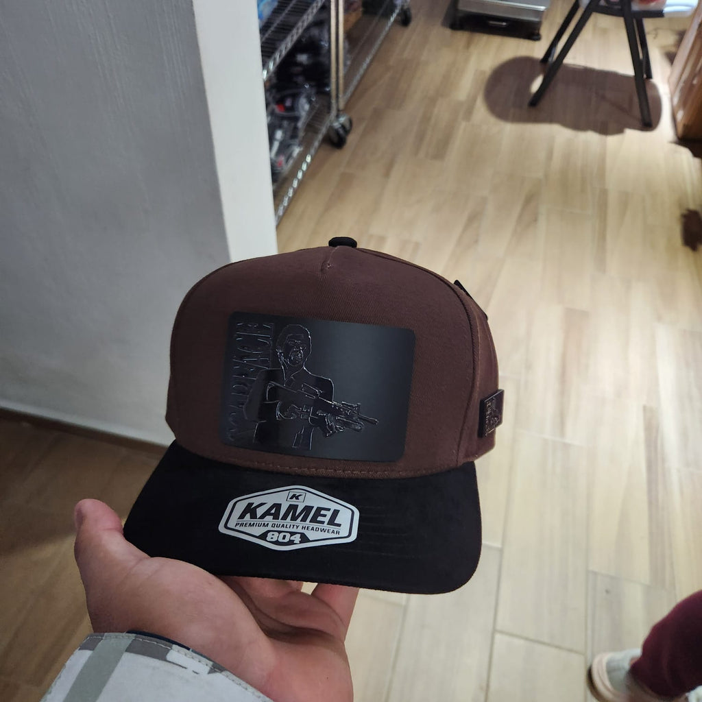 SCARFACE GORRA CAFE SQUARE BIG PLACA KAMEL