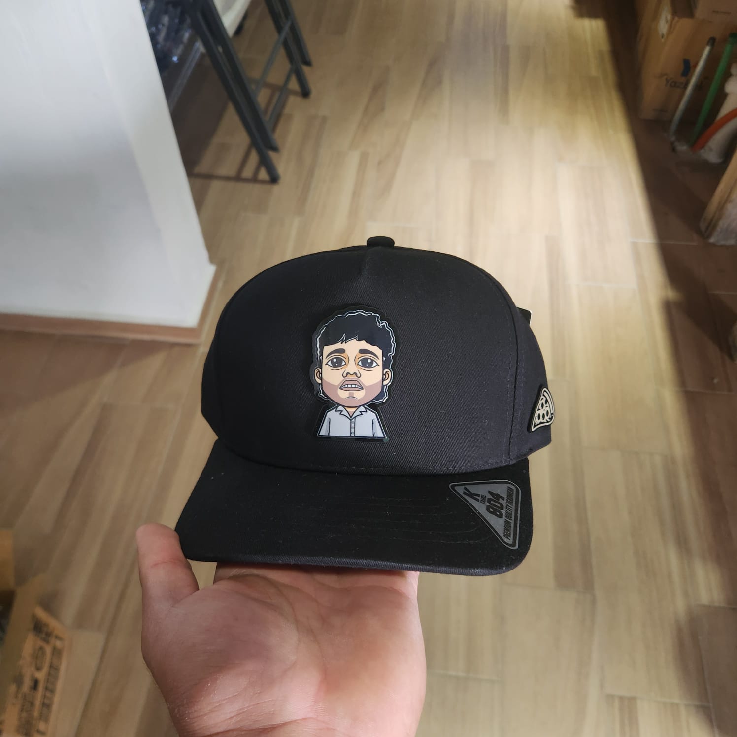 OVIDIO G EL RATON GORRA NEGRA PLACA KAMEL