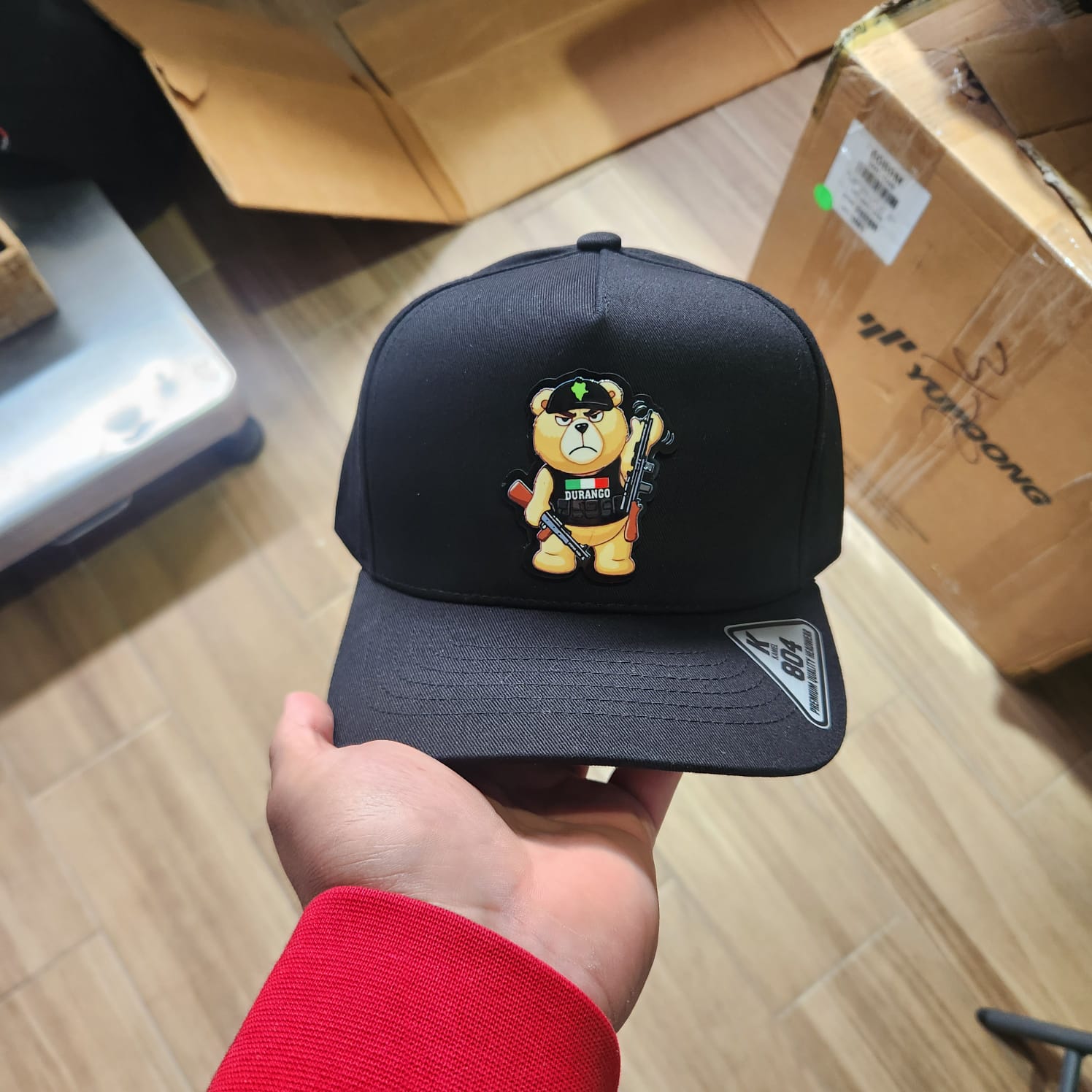 OSO BELICO DURANGO ENFUSCADO PLACA KAMEL