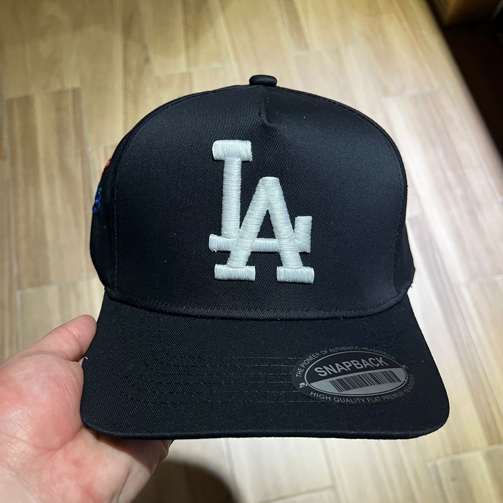 LA DODGERS GORRA NEGRA LA CLASICO BLANCO WAYCAP