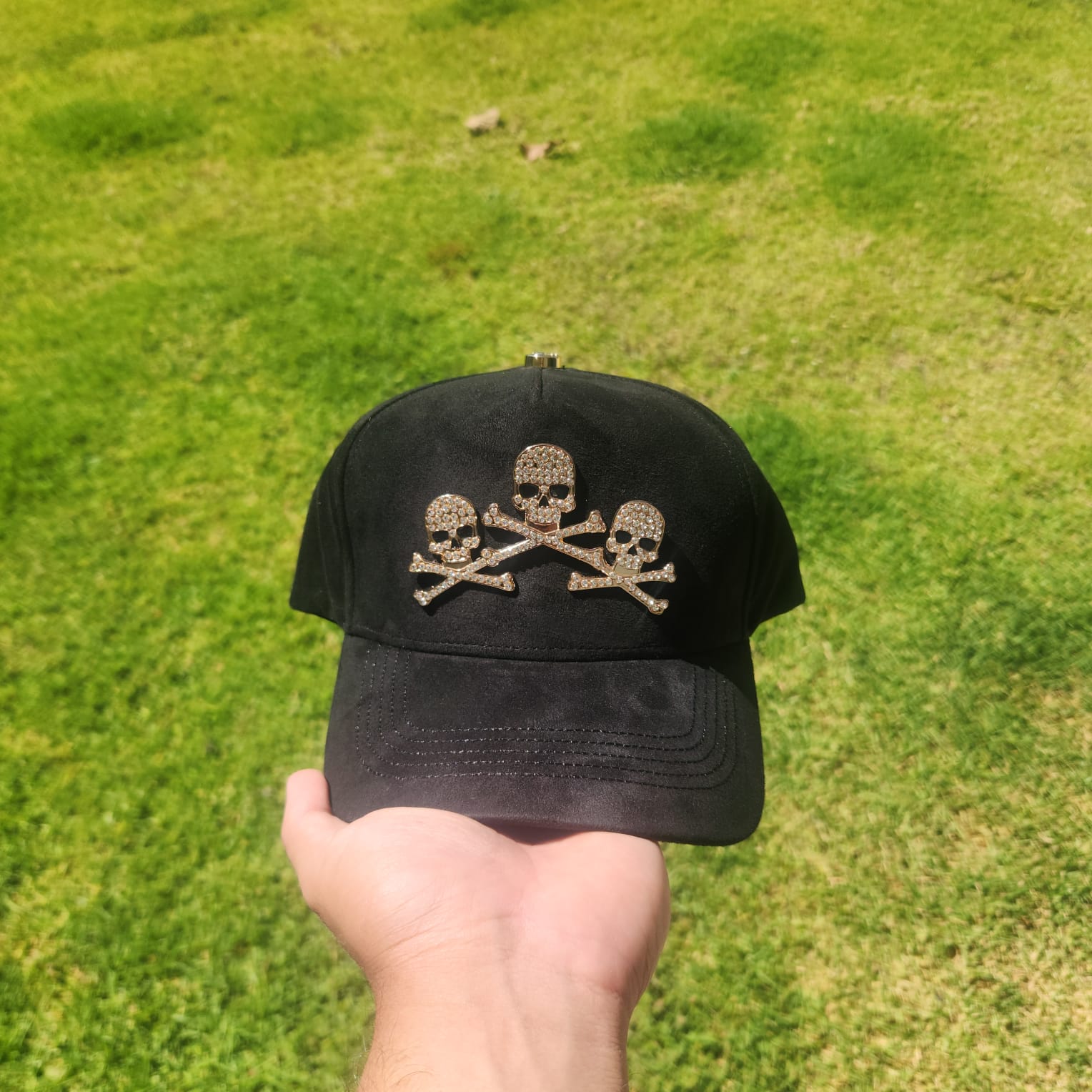TRIPLE CALAVERA CROMO EL BARBAS HATS G5
