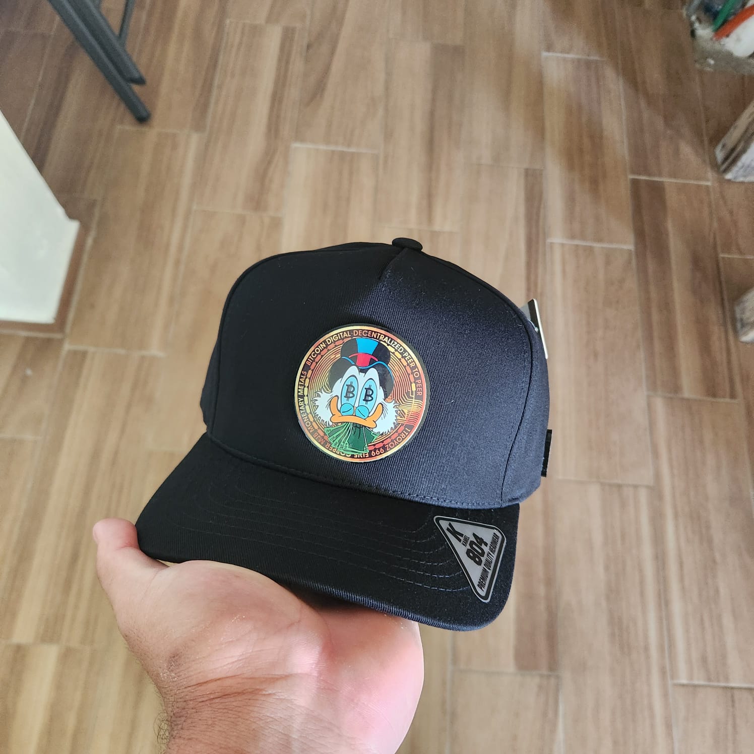 PATO DONALD MILLONETA PLACA KAMEL