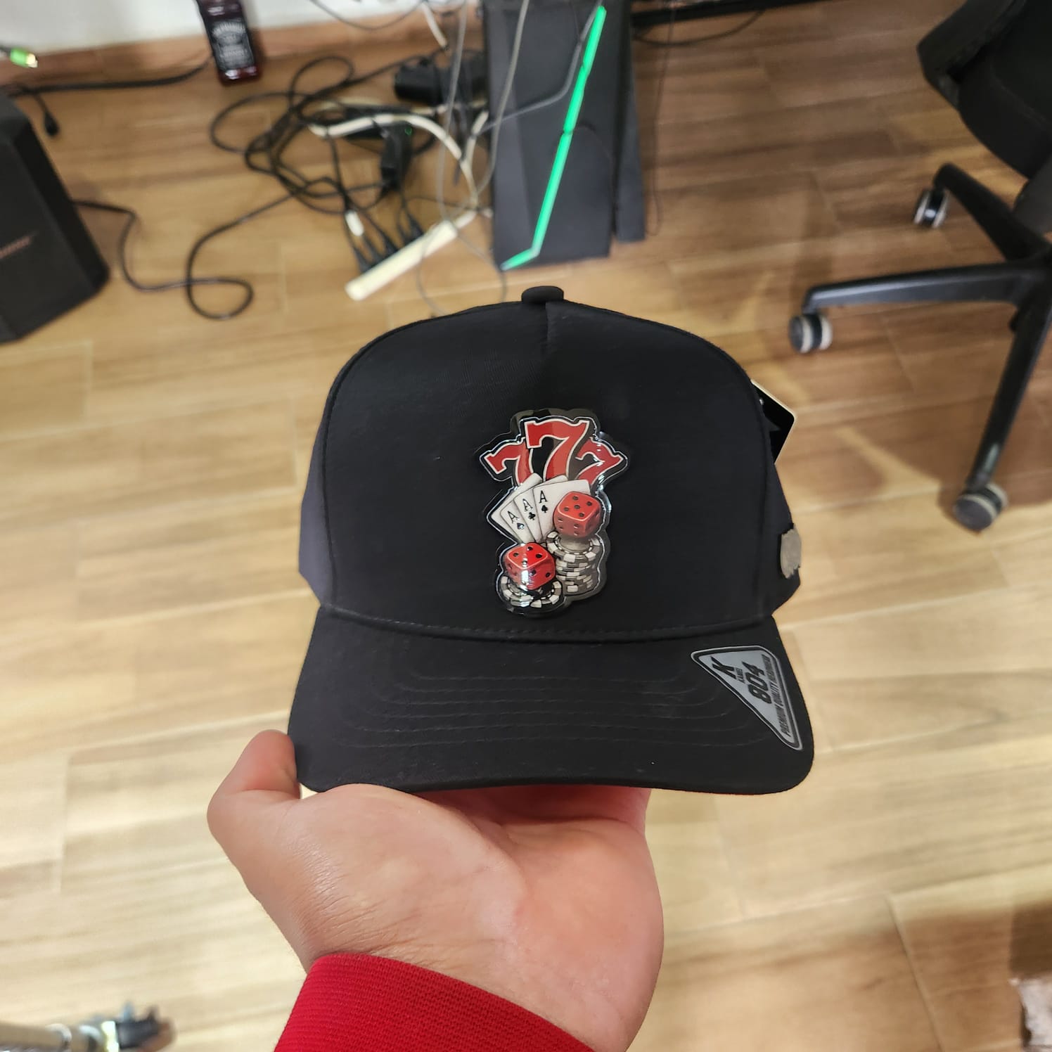 777 CARTAS DADOS Y FICHAS COLOR PLACA KAMEL