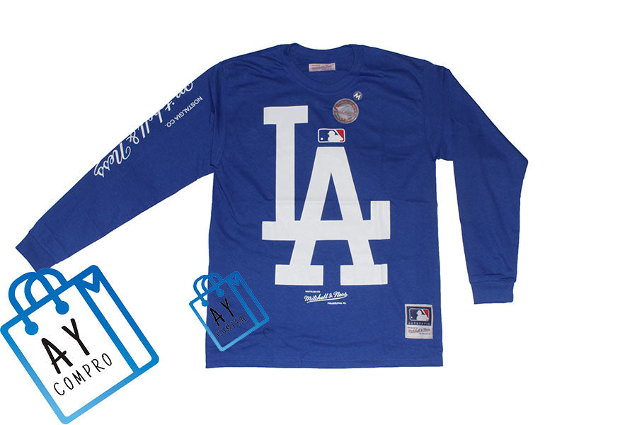 LOS ANGELES DODGERS REY - MANGA LARGA